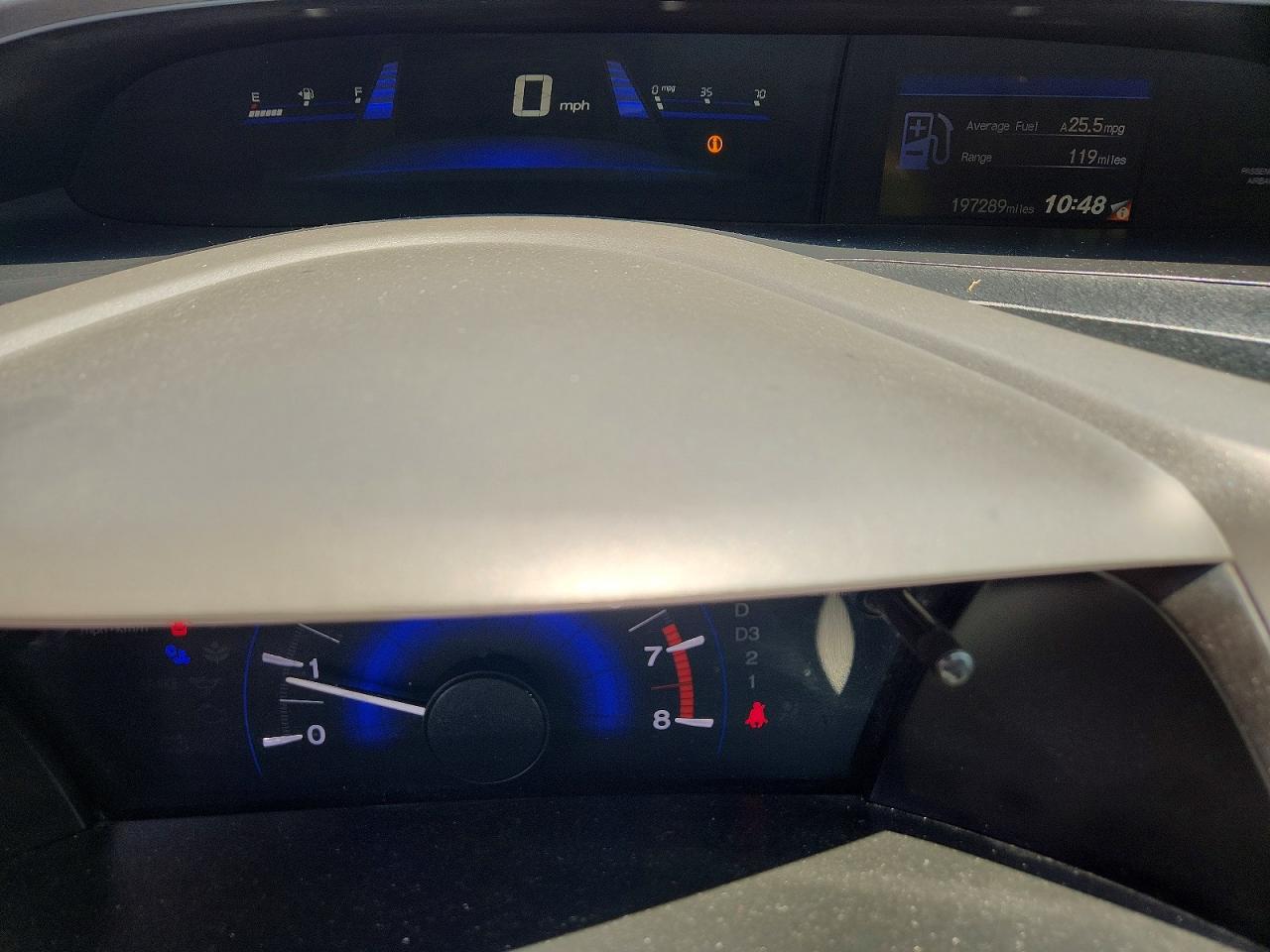 2012 Honda Civic Lx Black vin: 19XFB2F57CE107738
