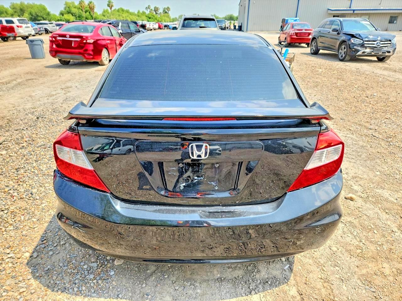 2012 Honda Civic Lx Black vin: 19XFB2F57CE107738