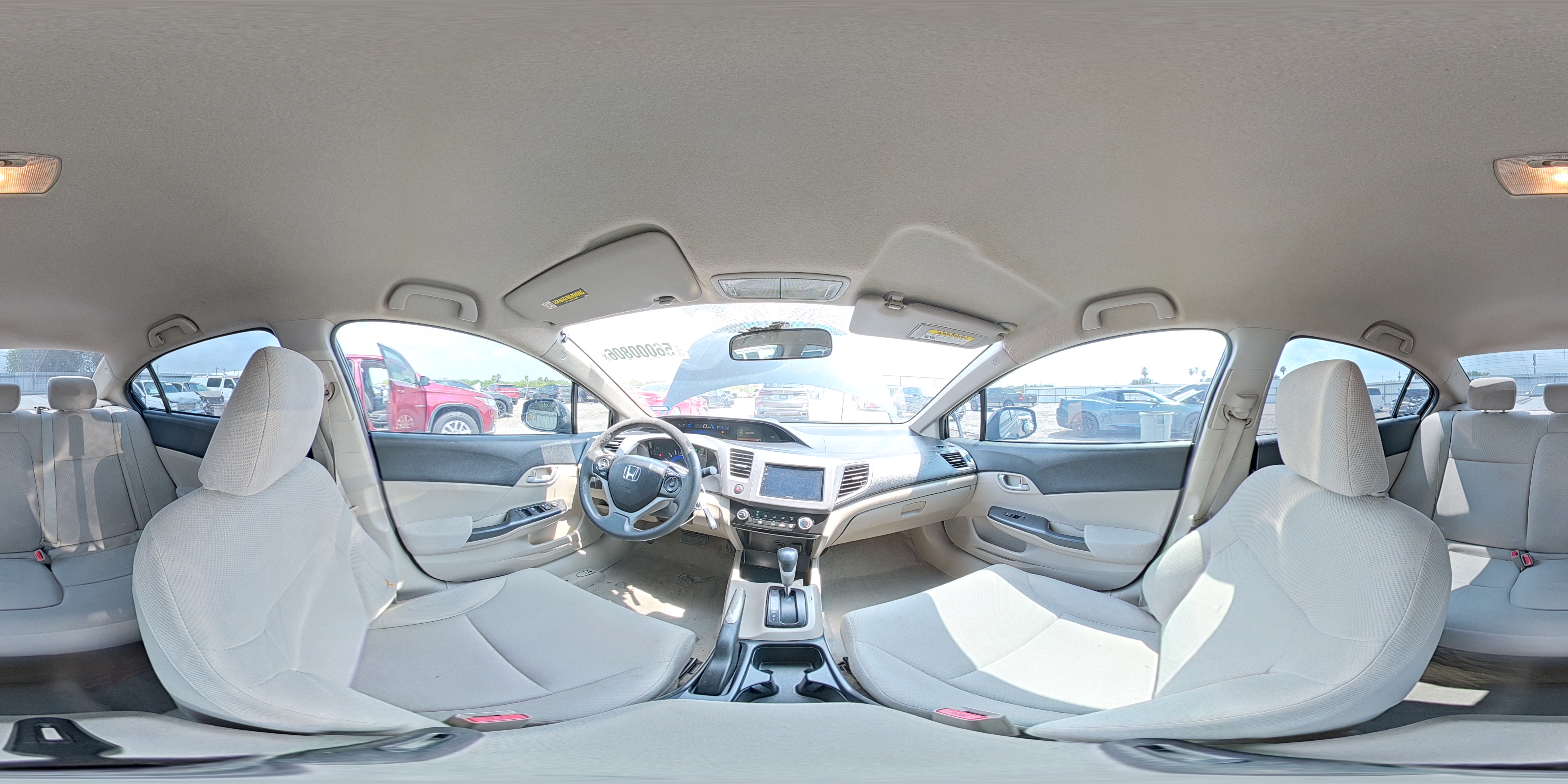 2012 Honda Civic Lx Black vin: 19XFB2F57CE107738