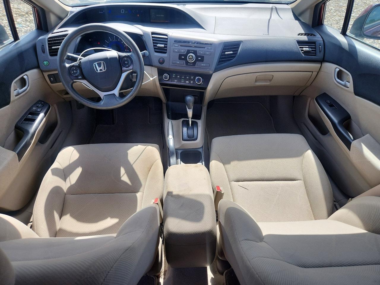 2012 Honda Civic Lx Бордовый vin: 19XFB2F57CE108503
