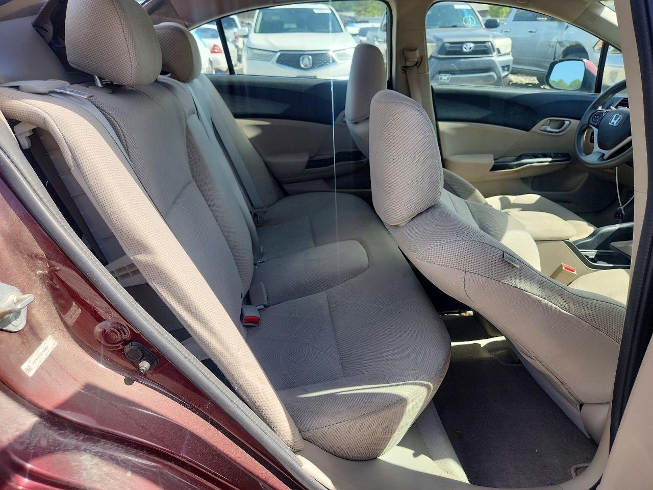 2012 Honda Civic Lx Бордовый vin: 19XFB2F57CE108503