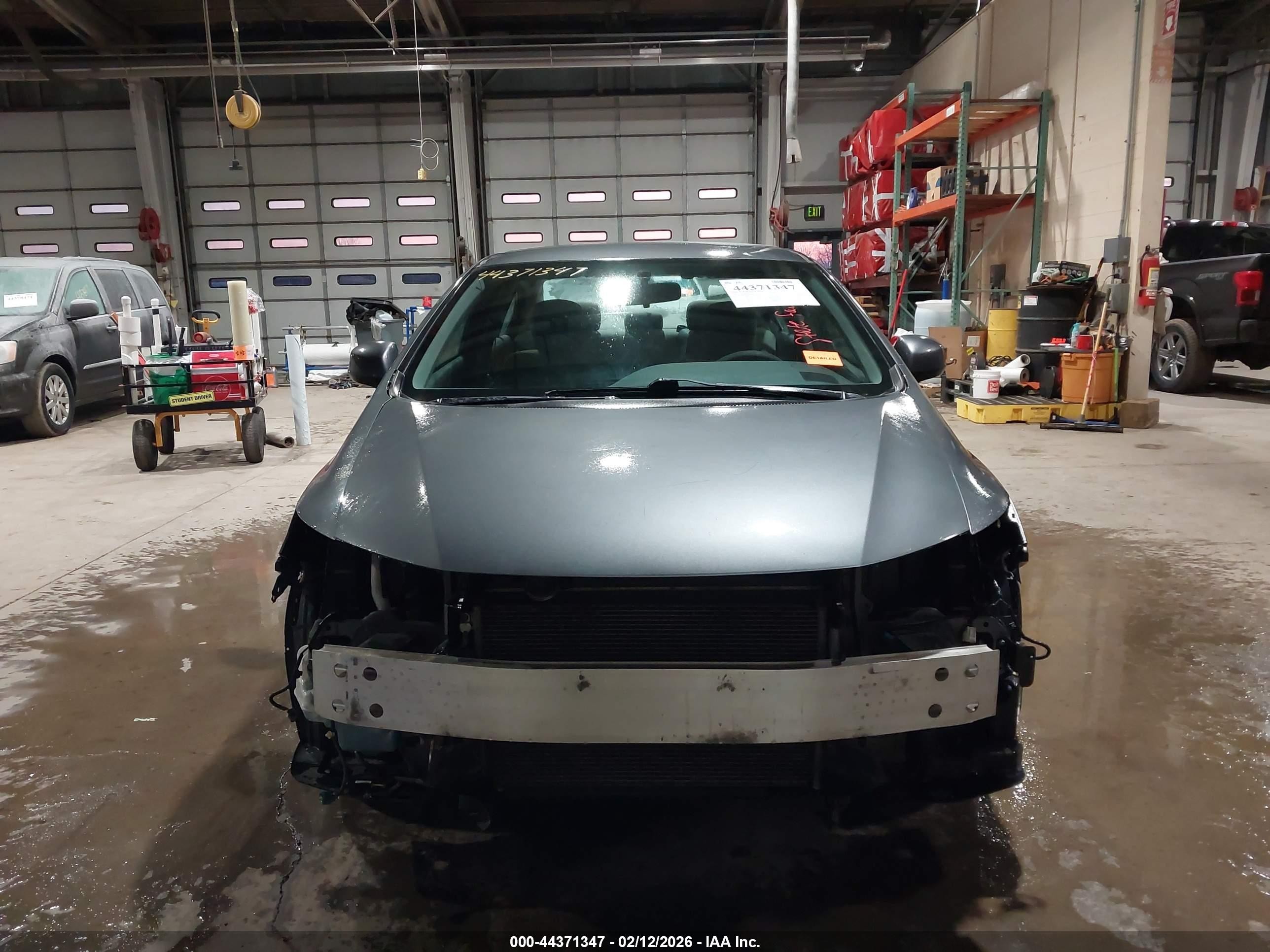 2012 Honda Civic Lx Gray vin: 19XFB2F57CE341992