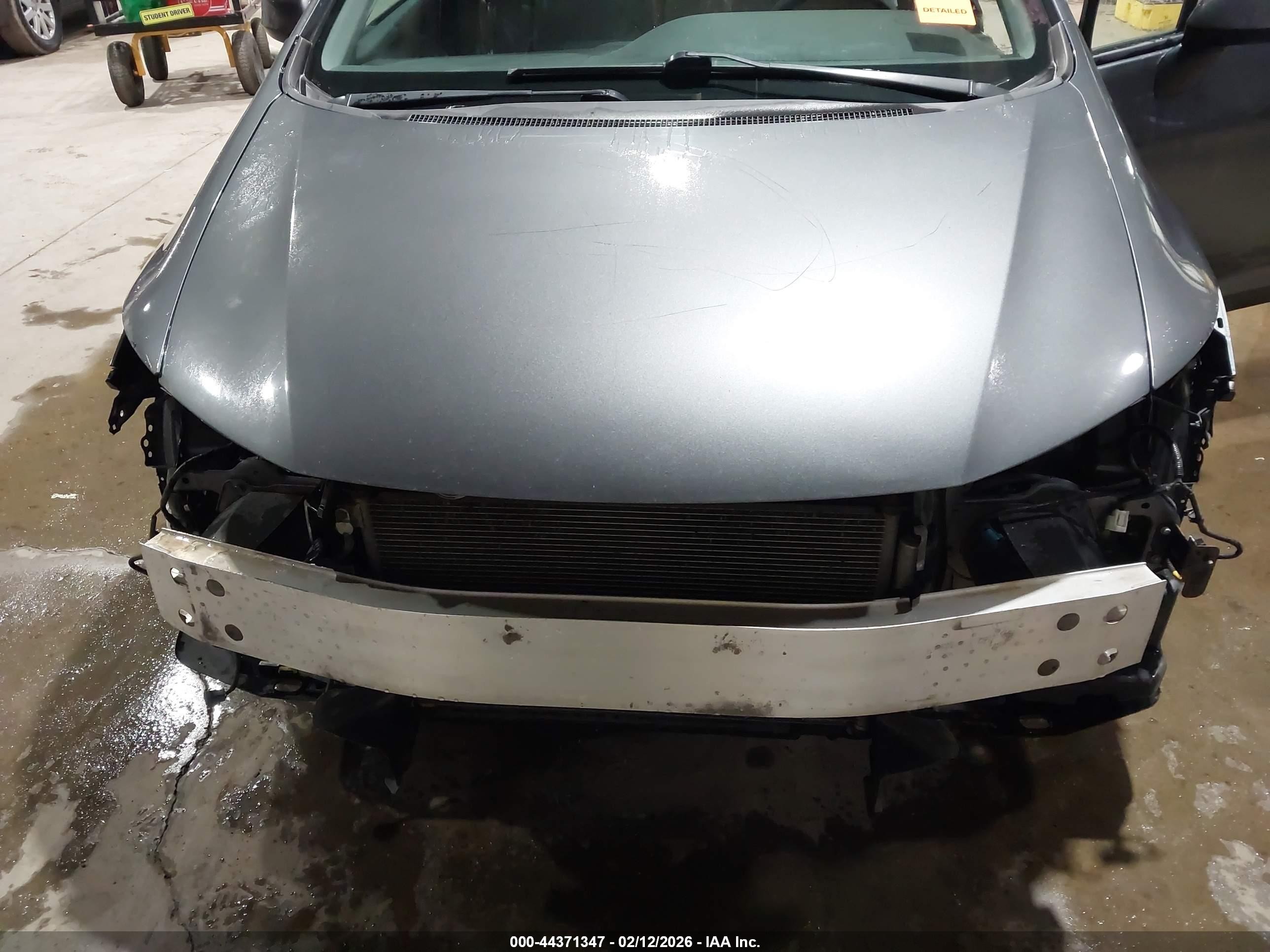 2012 Honda Civic Lx Gray vin: 19XFB2F57CE341992