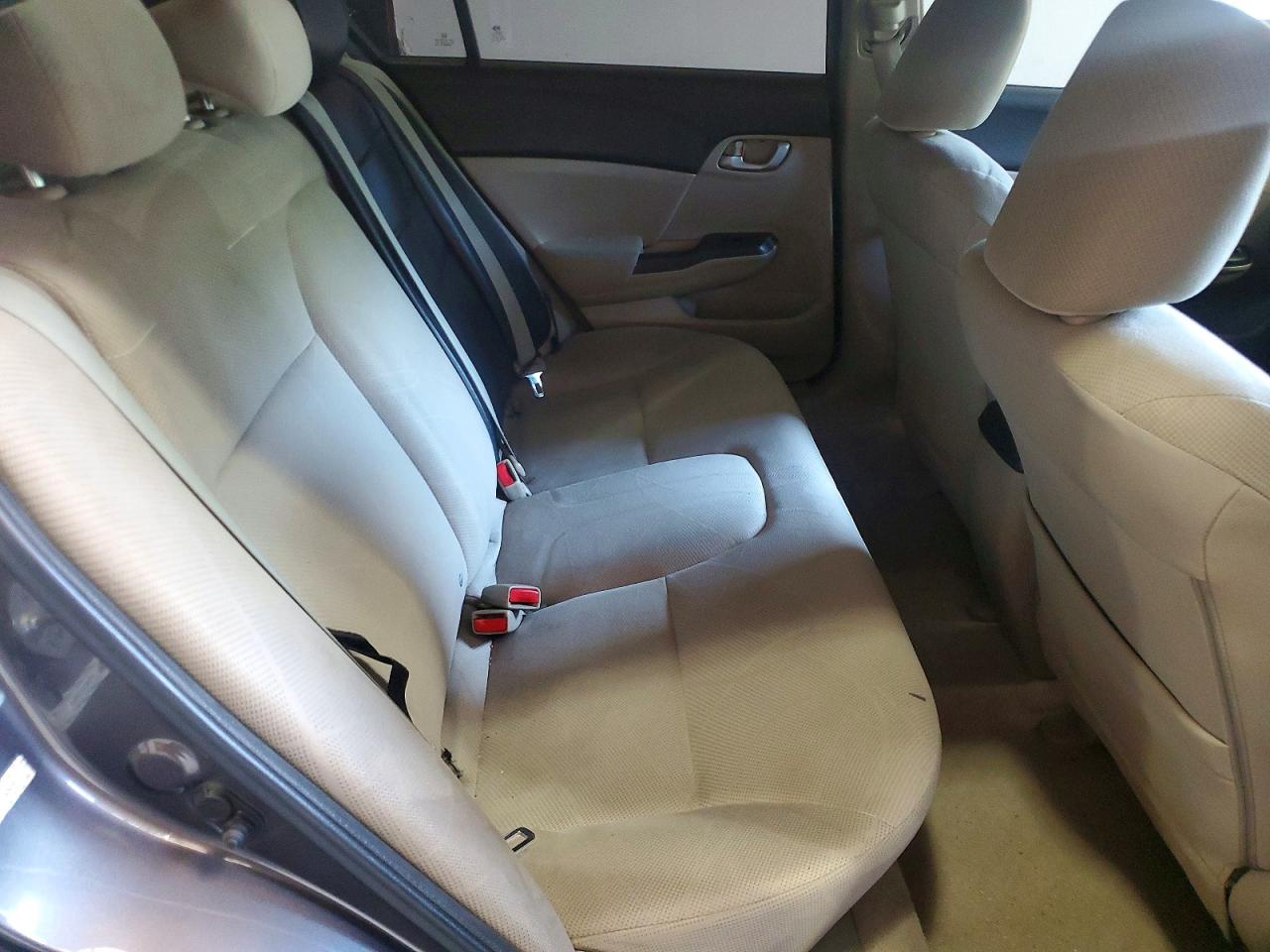 2012 Honda Civic Lx Gray vin: 19XFB2F57CE343418