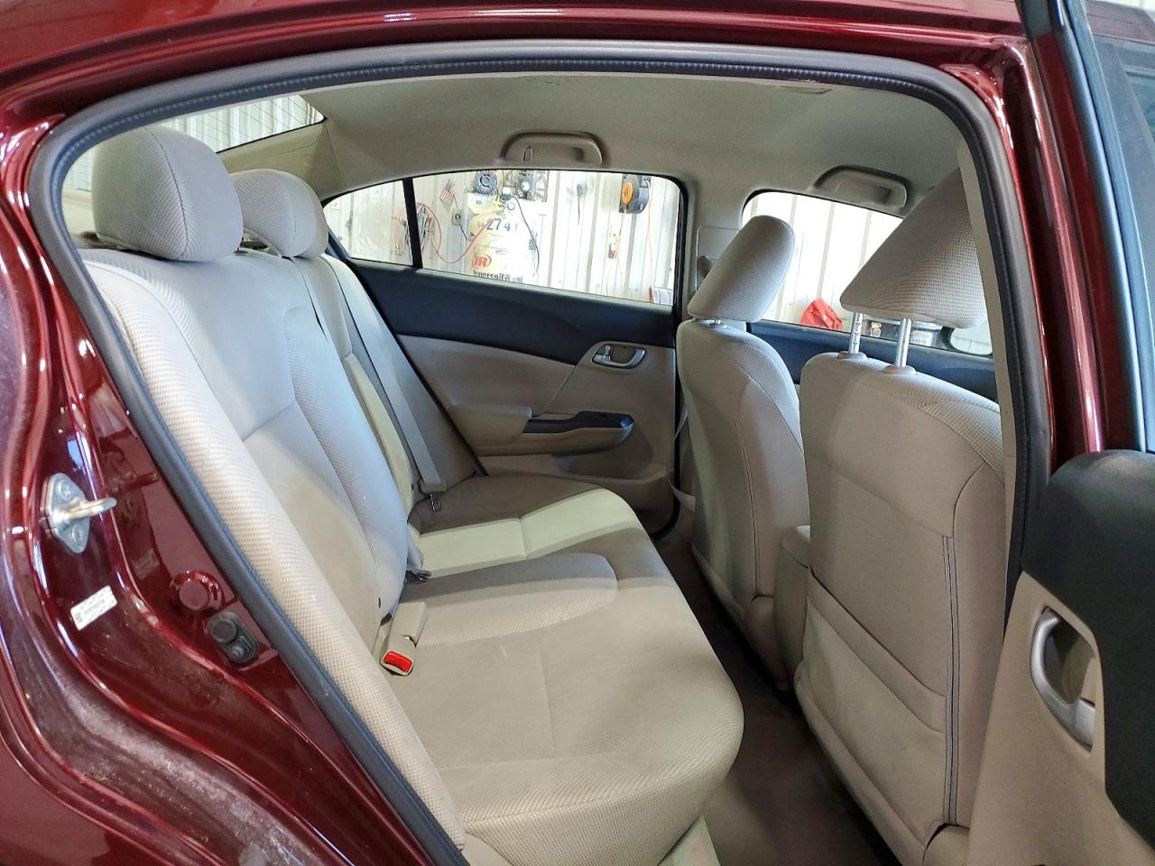 2012 Honda Civic Lx Бордовый vin: 19XFB2F57CE371266