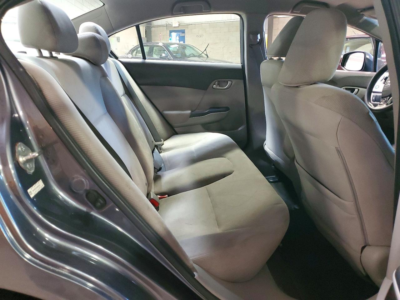 2012 Honda Civic Lx Gray vin: 19XFB2F57CE387578