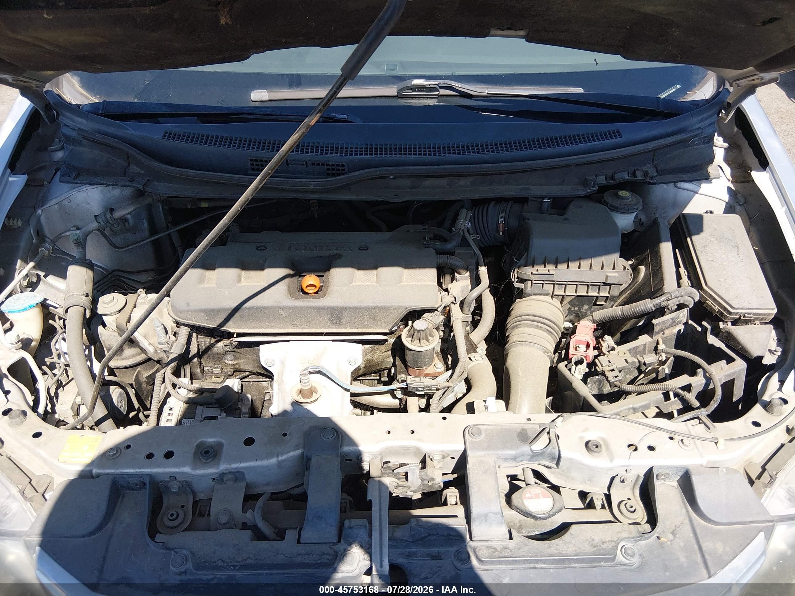 2012 Honda Civic Lx Silver vin: 19XFB2F57CE389525