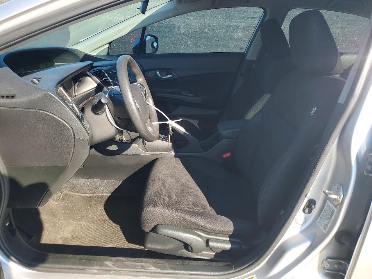 2013 Honda Civic Lx Серебряный vin: 19XFB2F57DE009066