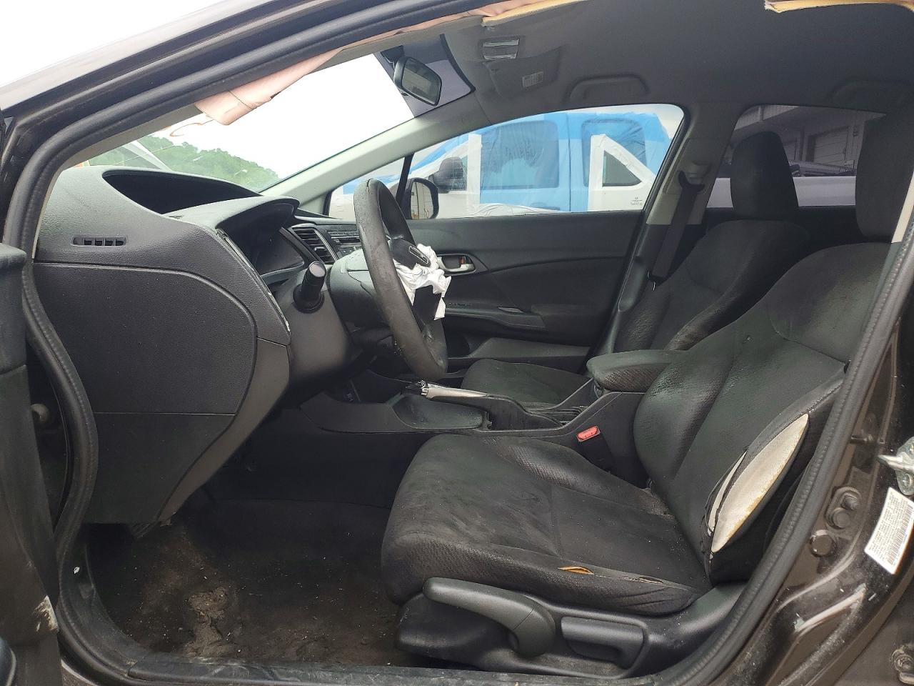 2013 Honda Civic Lx Green vin: 19XFB2F57DE015403