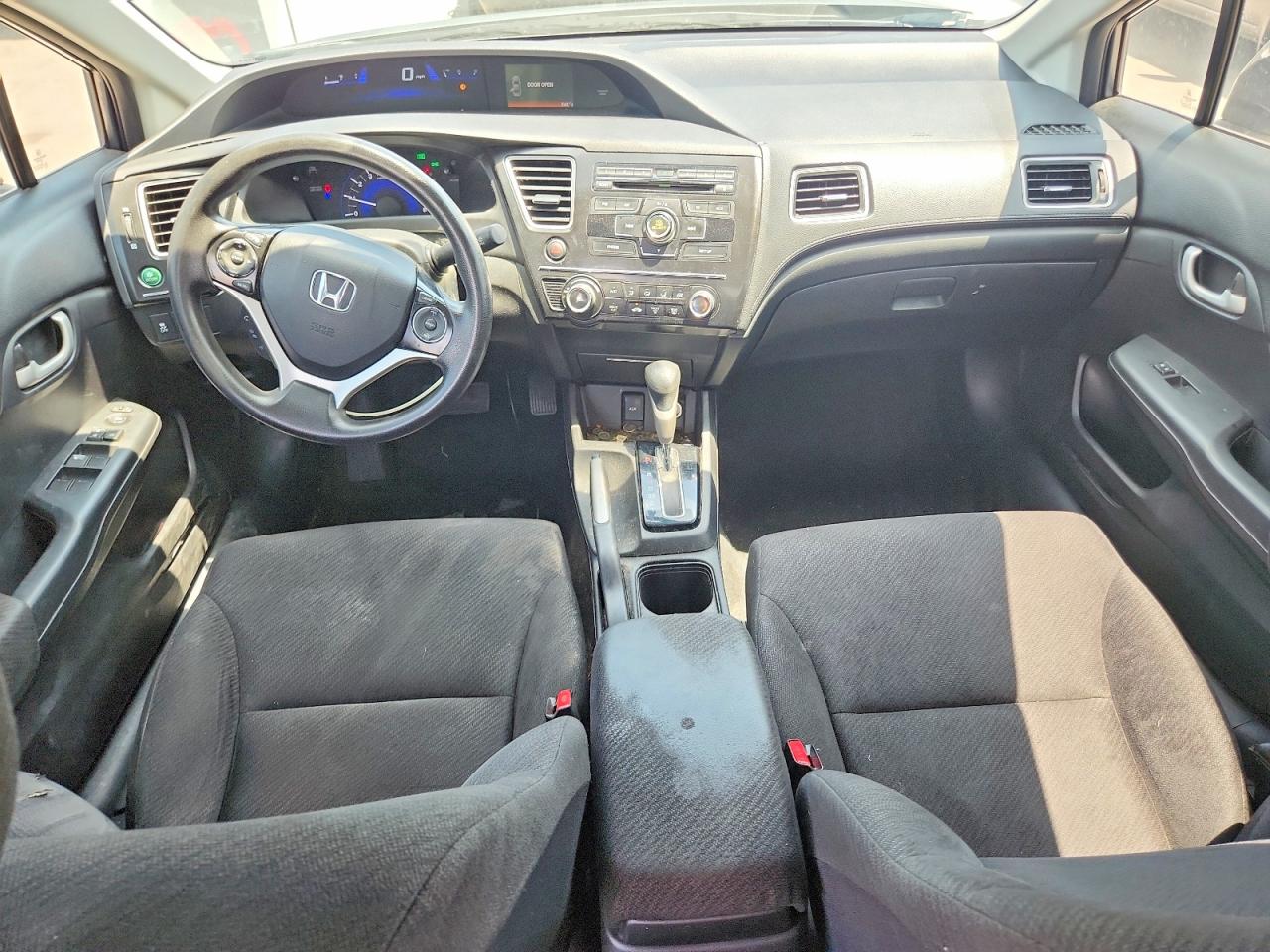 2013 Honda Civic Lx Gray vin: 19XFB2F57DE020150