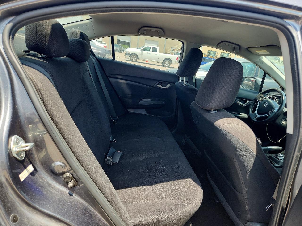 2013 Honda Civic Lx Gray vin: 19XFB2F57DE020150