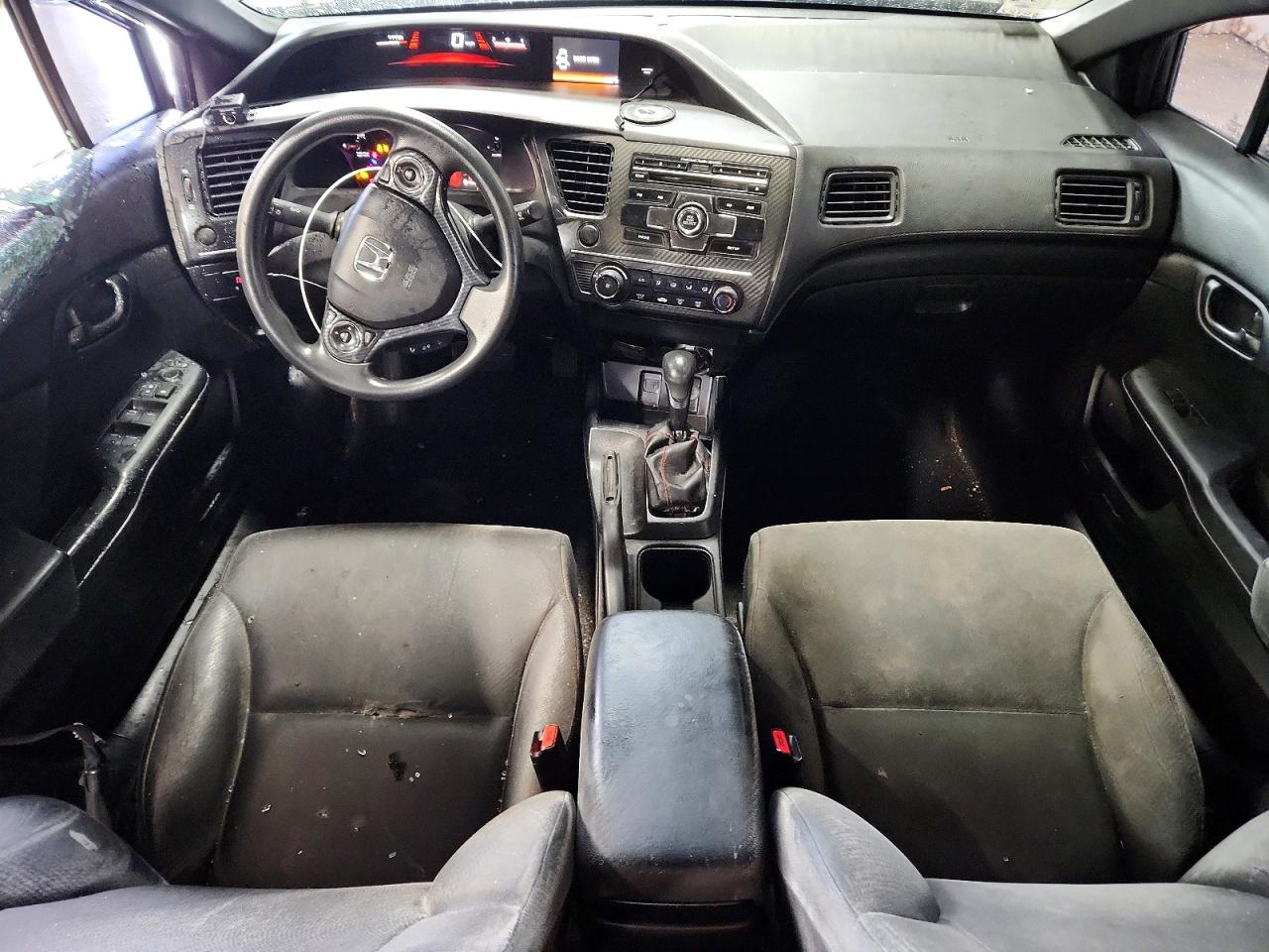2013 Honda Civic Lx Gray vin: 19XFB2F57DE036719