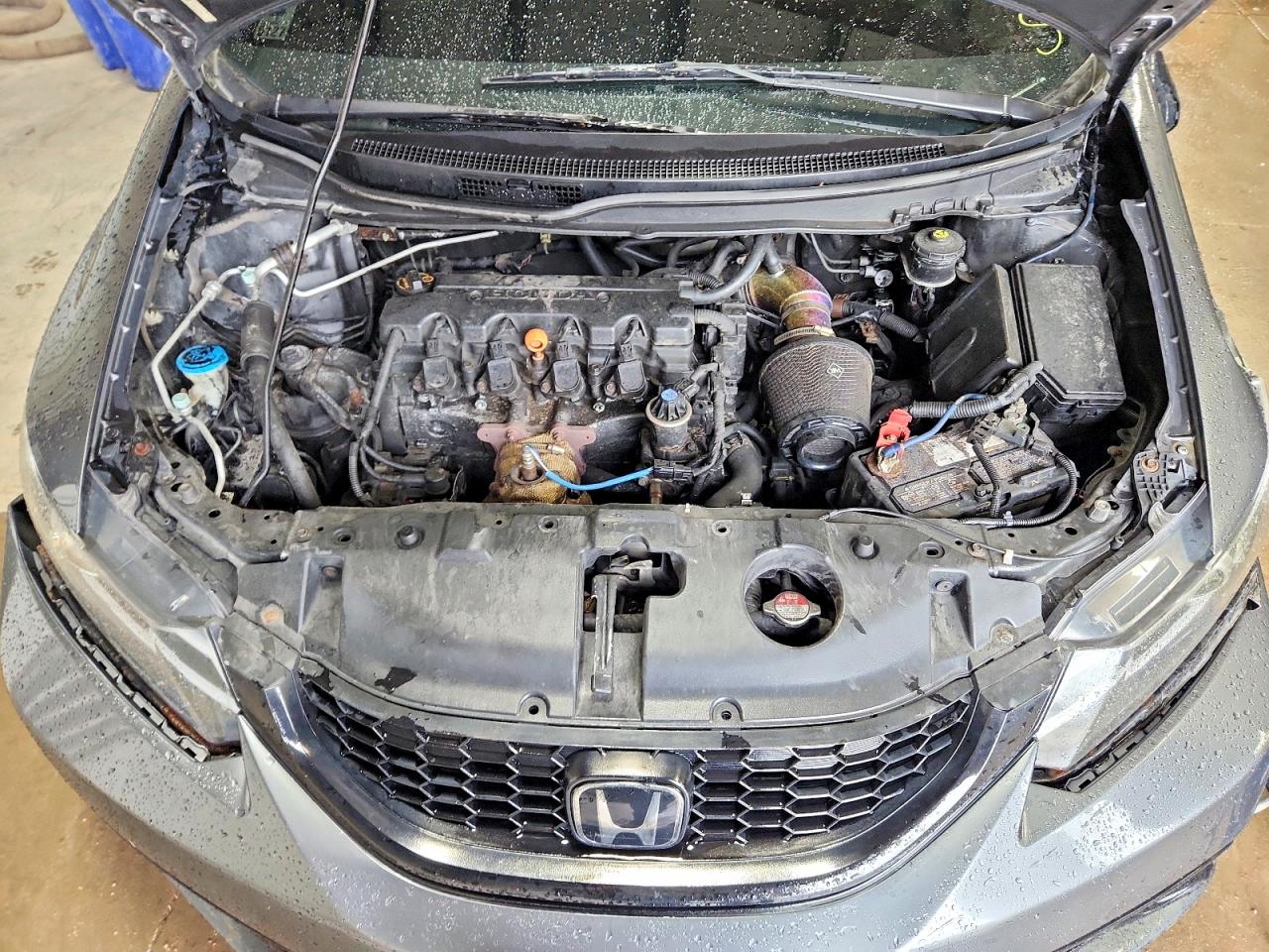 2013 Honda Civic Lx Gray vin: 19XFB2F57DE036719
