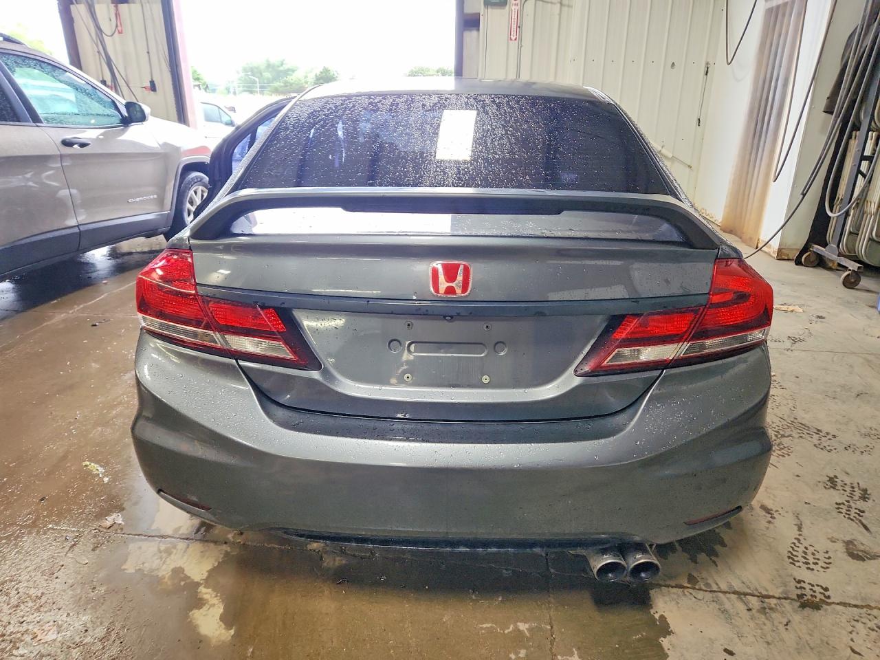 2013 Honda Civic Lx Gray vin: 19XFB2F57DE036719