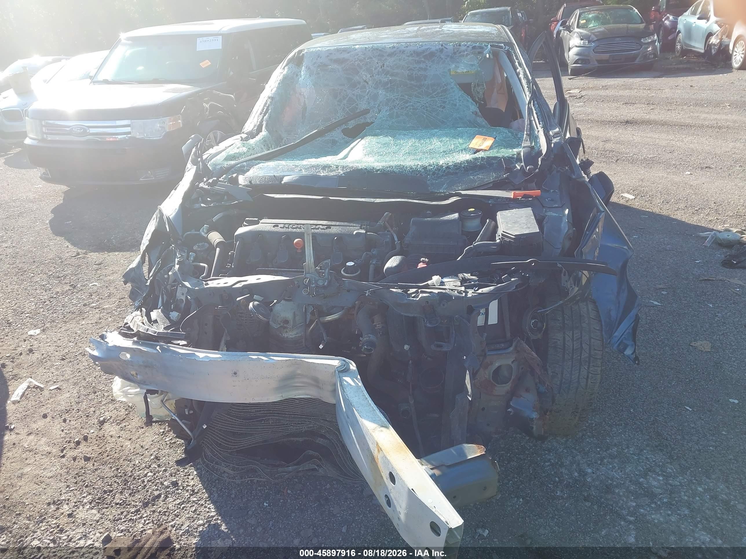 2013 Honda Civic Lx Gray vin: 19XFB2F57DE036848