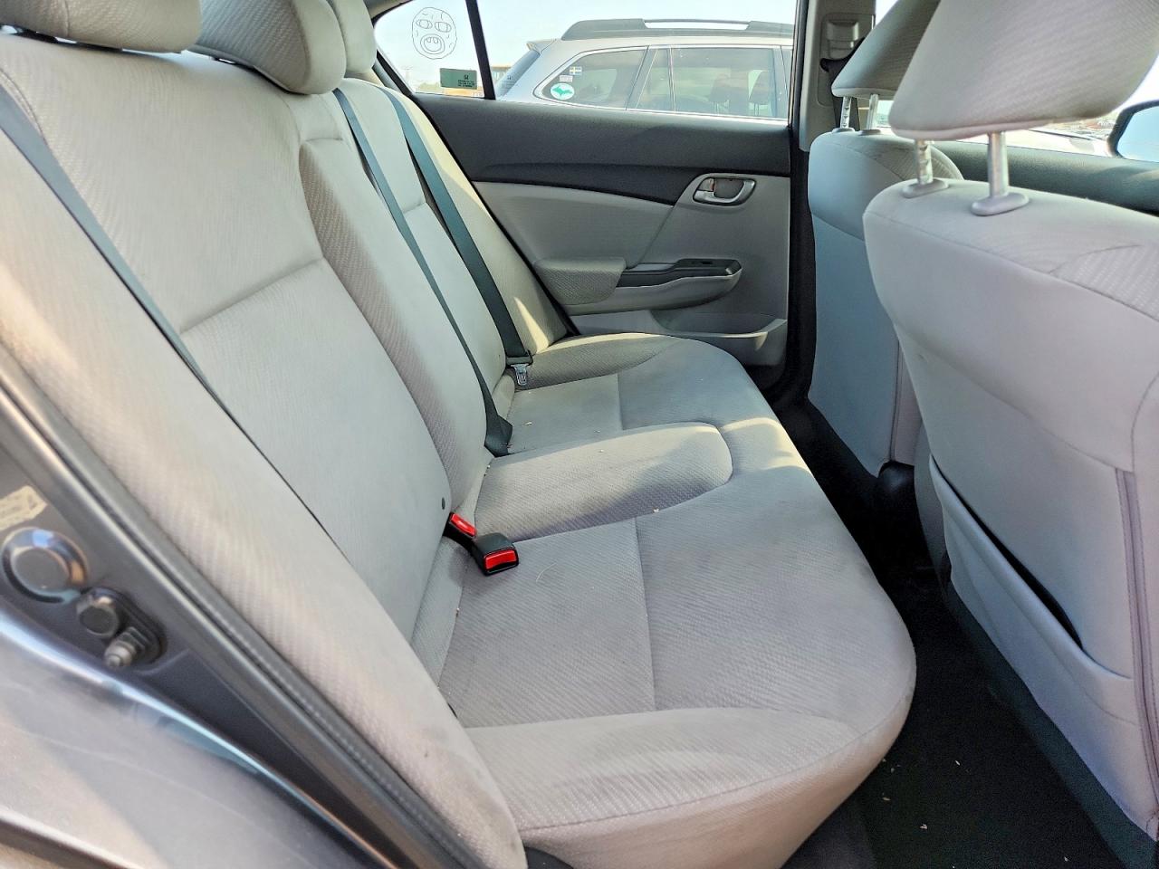 2013 Honda Civic Lx Gray vin: 19XFB2F57DE037630