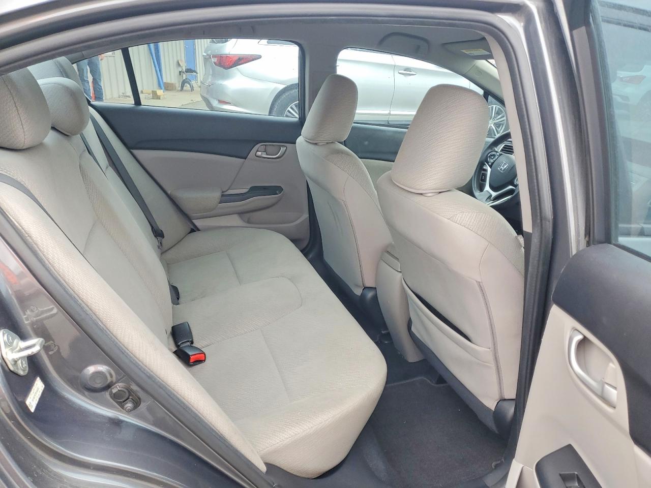 2013 Honda Civic Lx Gray vin: 19XFB2F57DE048322