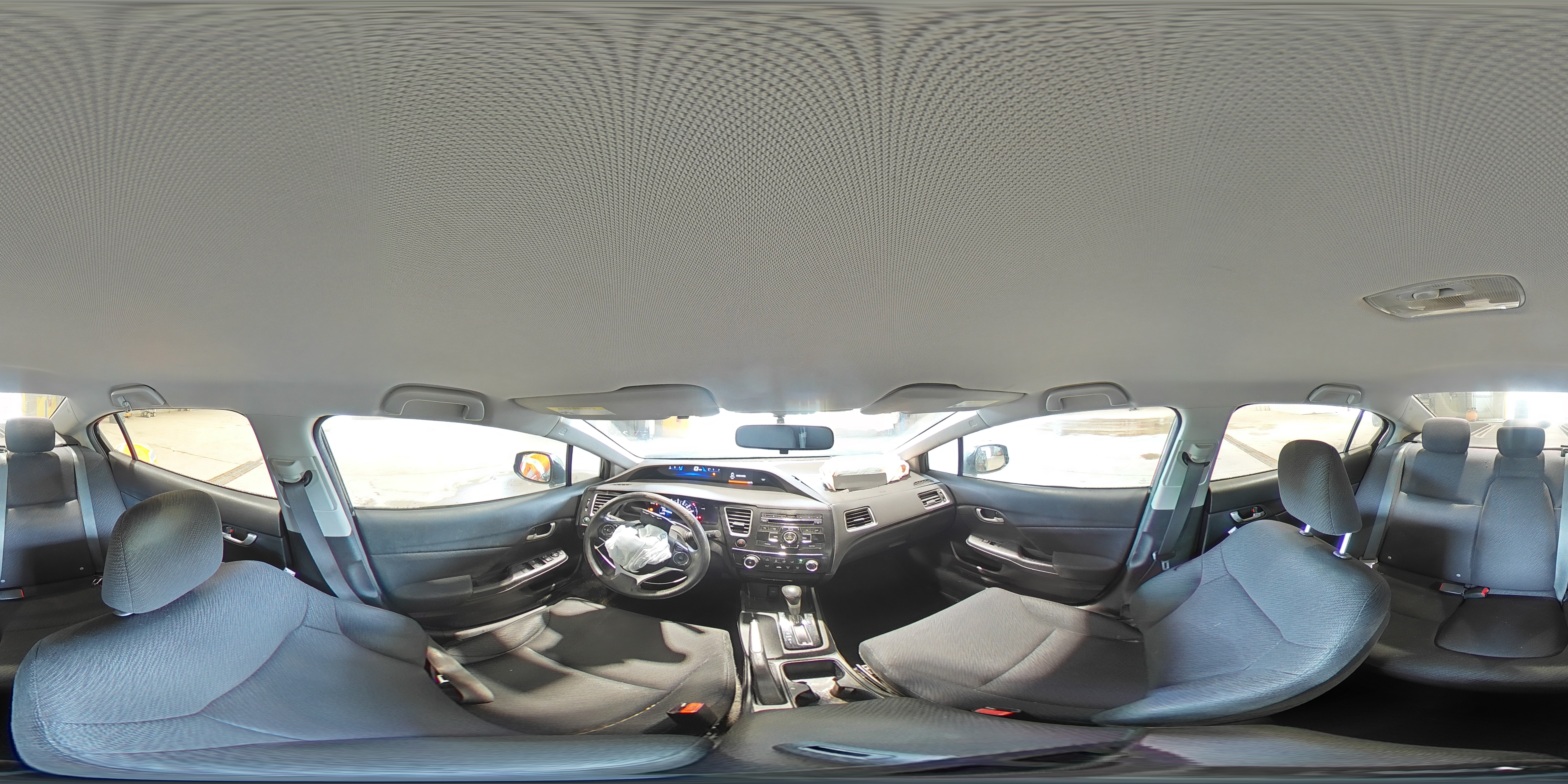 2013 Honda Civic Lx Black vin: 19XFB2F57DE060695