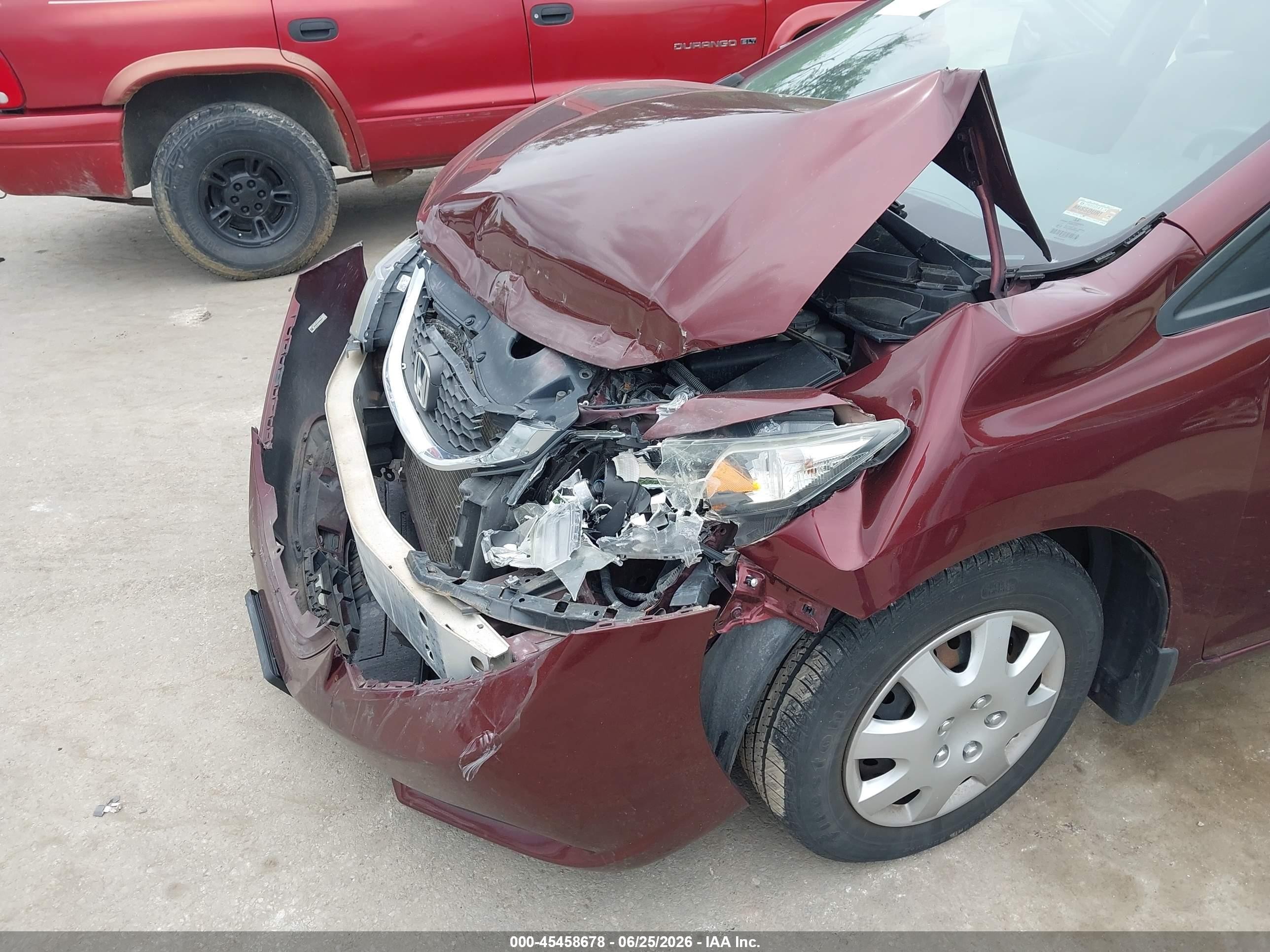 2013 Honda Civic Lx Maroon vin: 19XFB2F57DE089694
