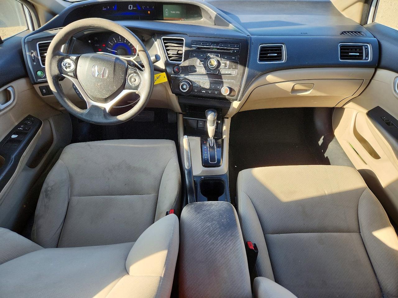 2013 Honda Civic Lx Белый vin: 19XFB2F57DE208263