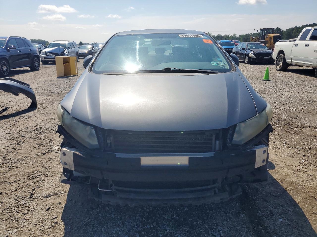 2013 Honda Civic Lx Серый vin: 19XFB2F57DE210434