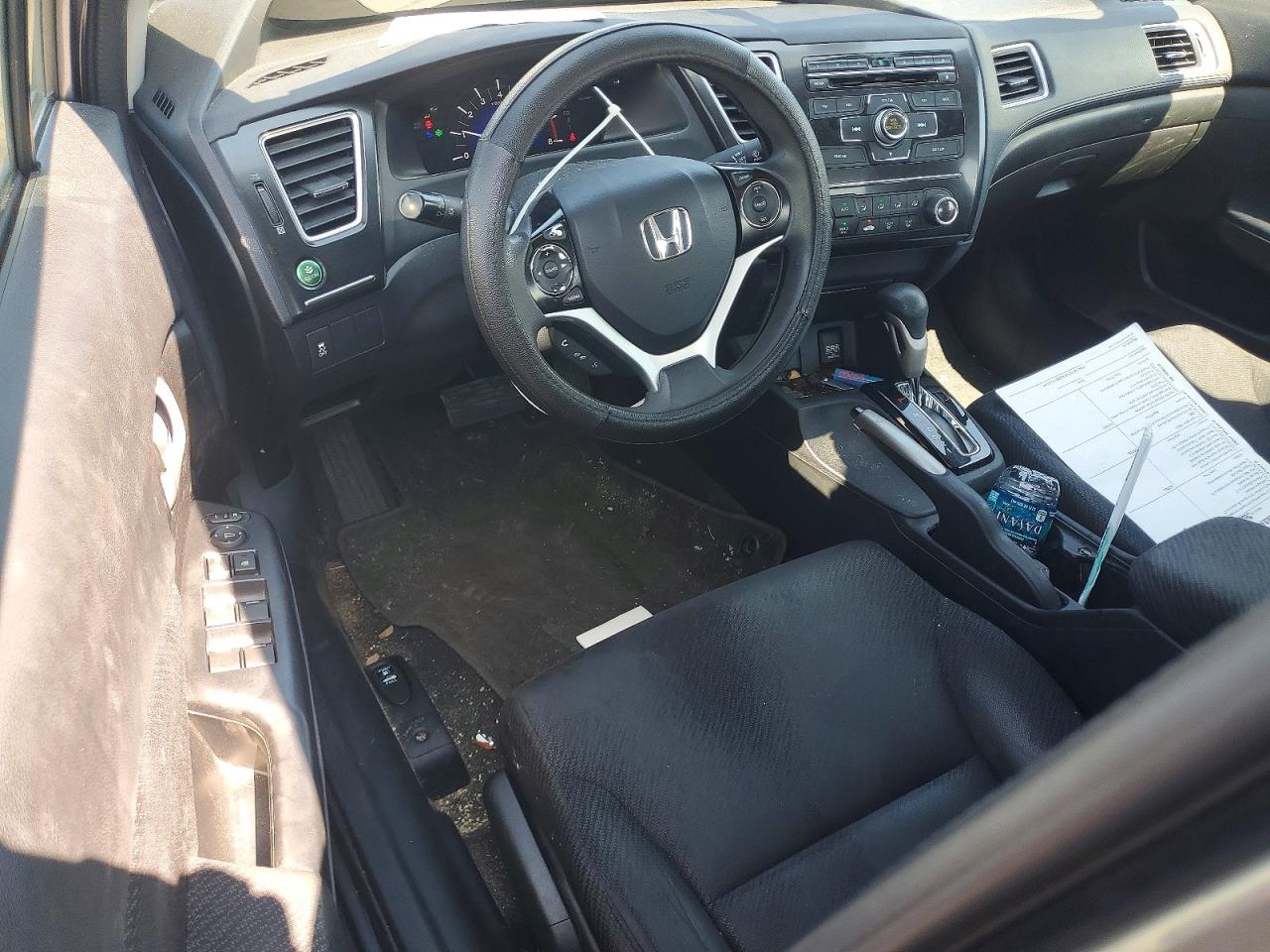 2013 Honda Civic Lx Серый vin: 19XFB2F57DE210434