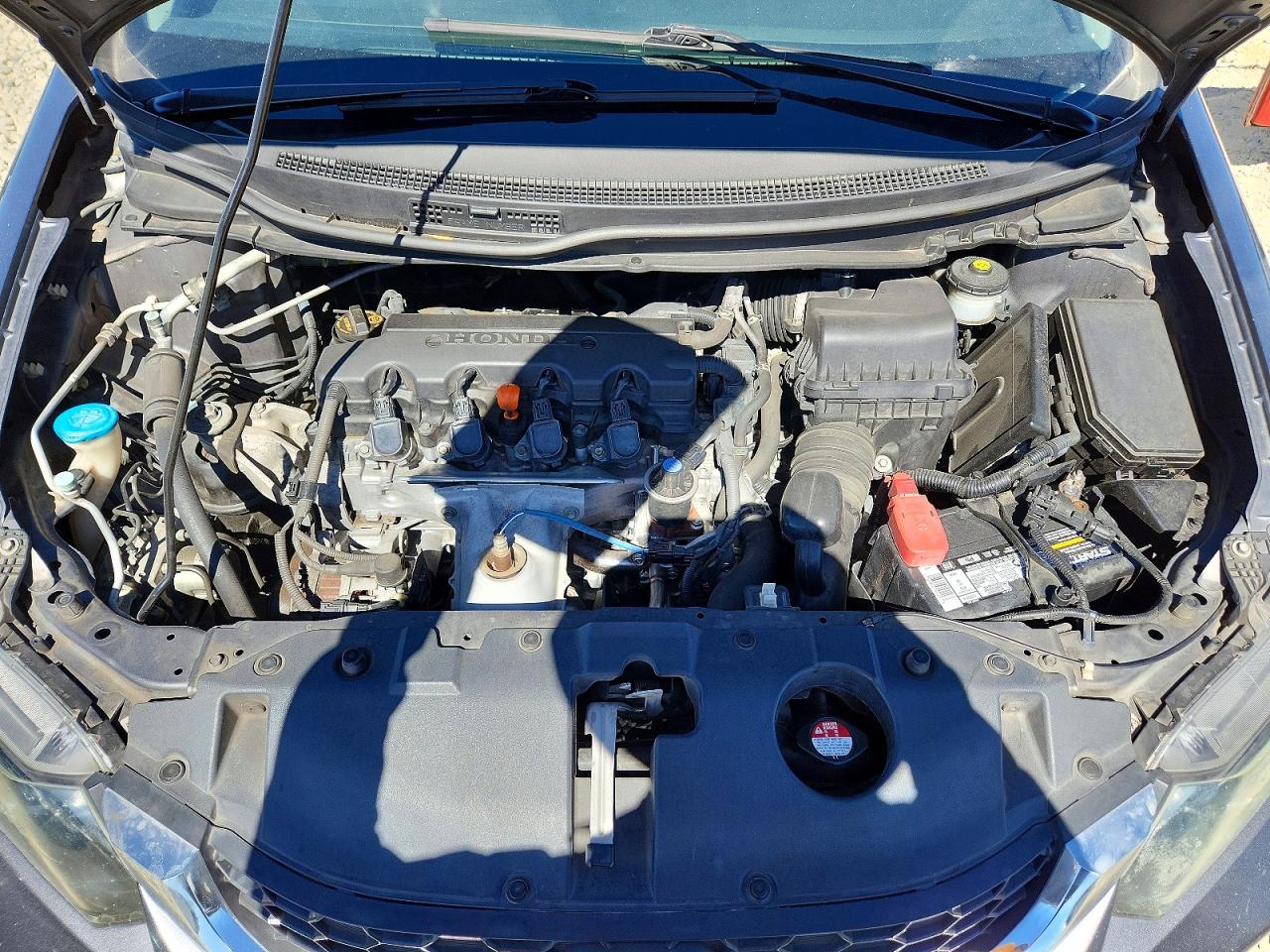 2013 Honda Civic Lx Gray vin: 19XFB2F57DE217836