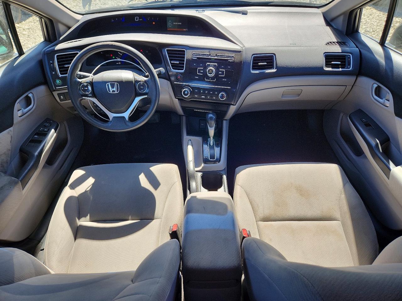 2013 Honda Civic Lx Gray vin: 19XFB2F57DE217836