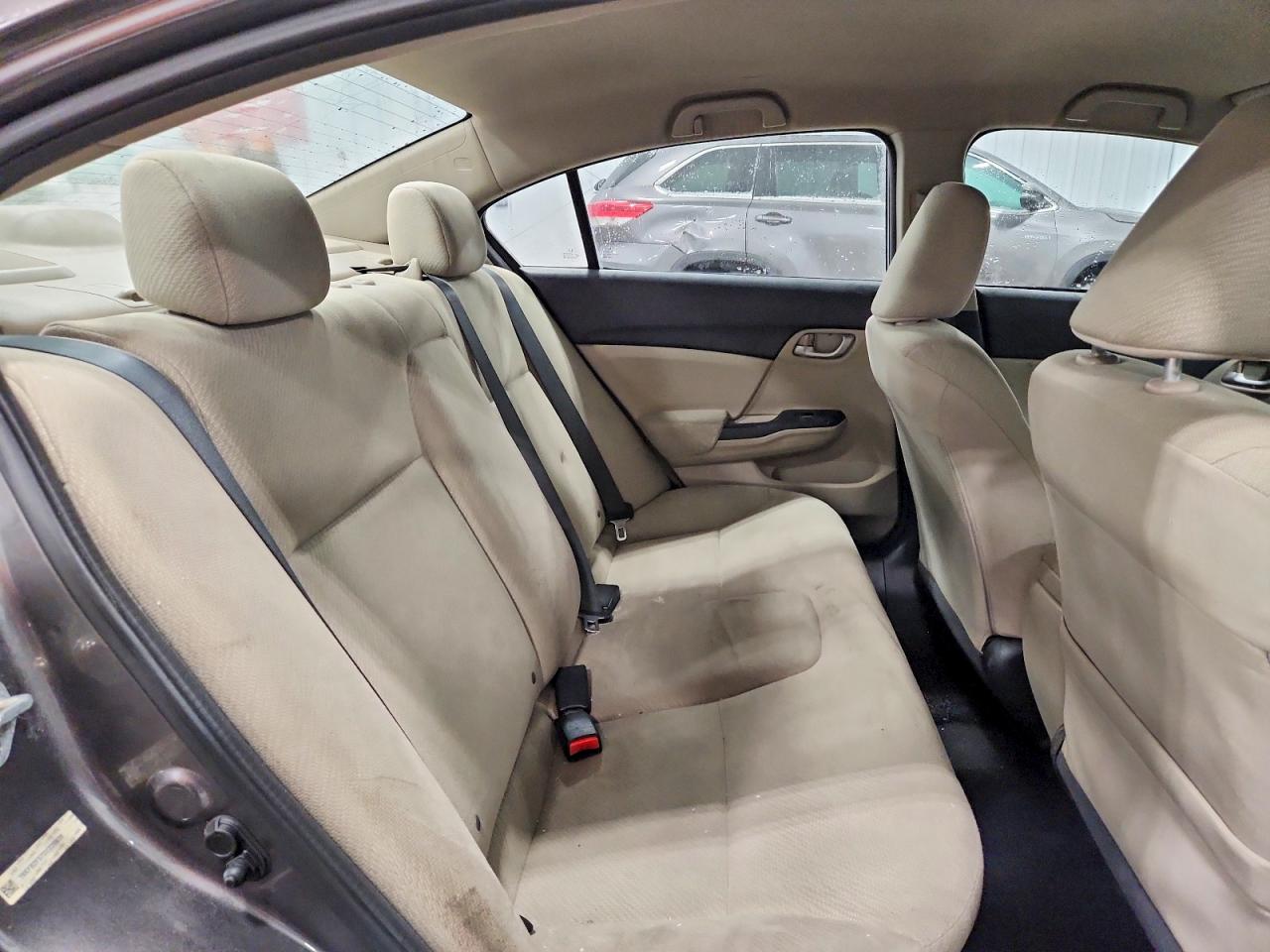 2013 Honda Civic Lx Серый vin: 19XFB2F57DE226939
