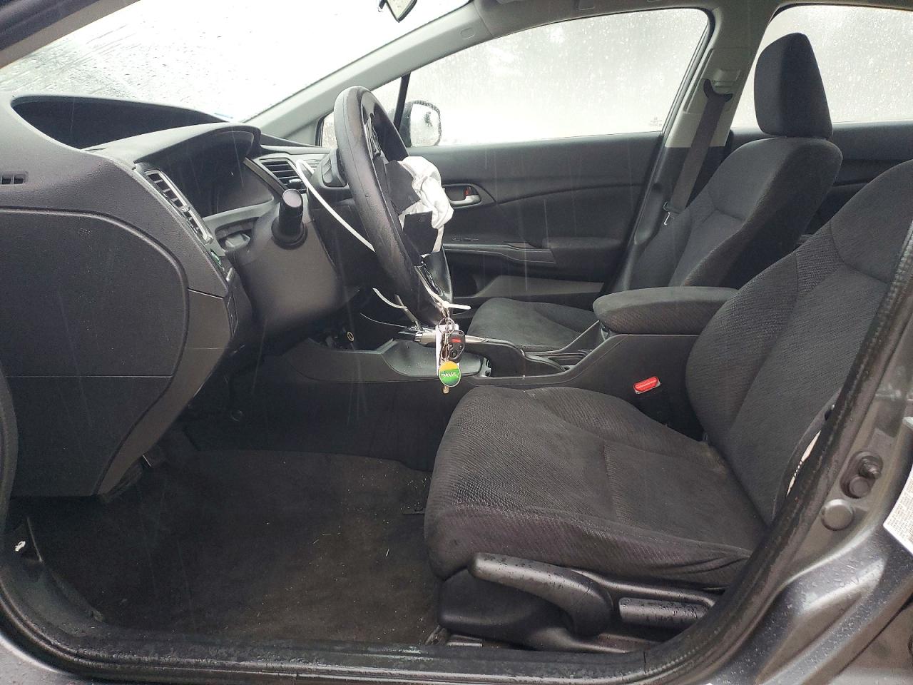 2013 Honda Civic Lx Gray vin: 19XFB2F57DE227556