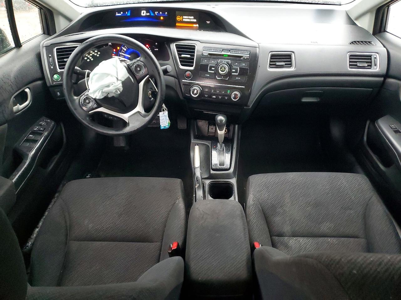 2013 Honda Civic Lx Gray vin: 19XFB2F57DE227556