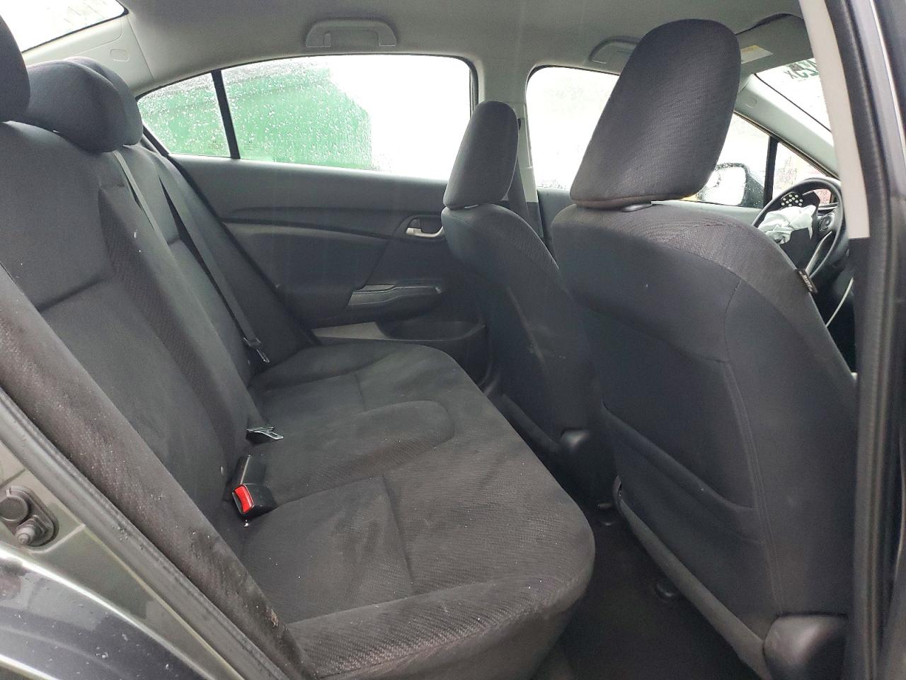2013 Honda Civic Lx Gray vin: 19XFB2F57DE227556