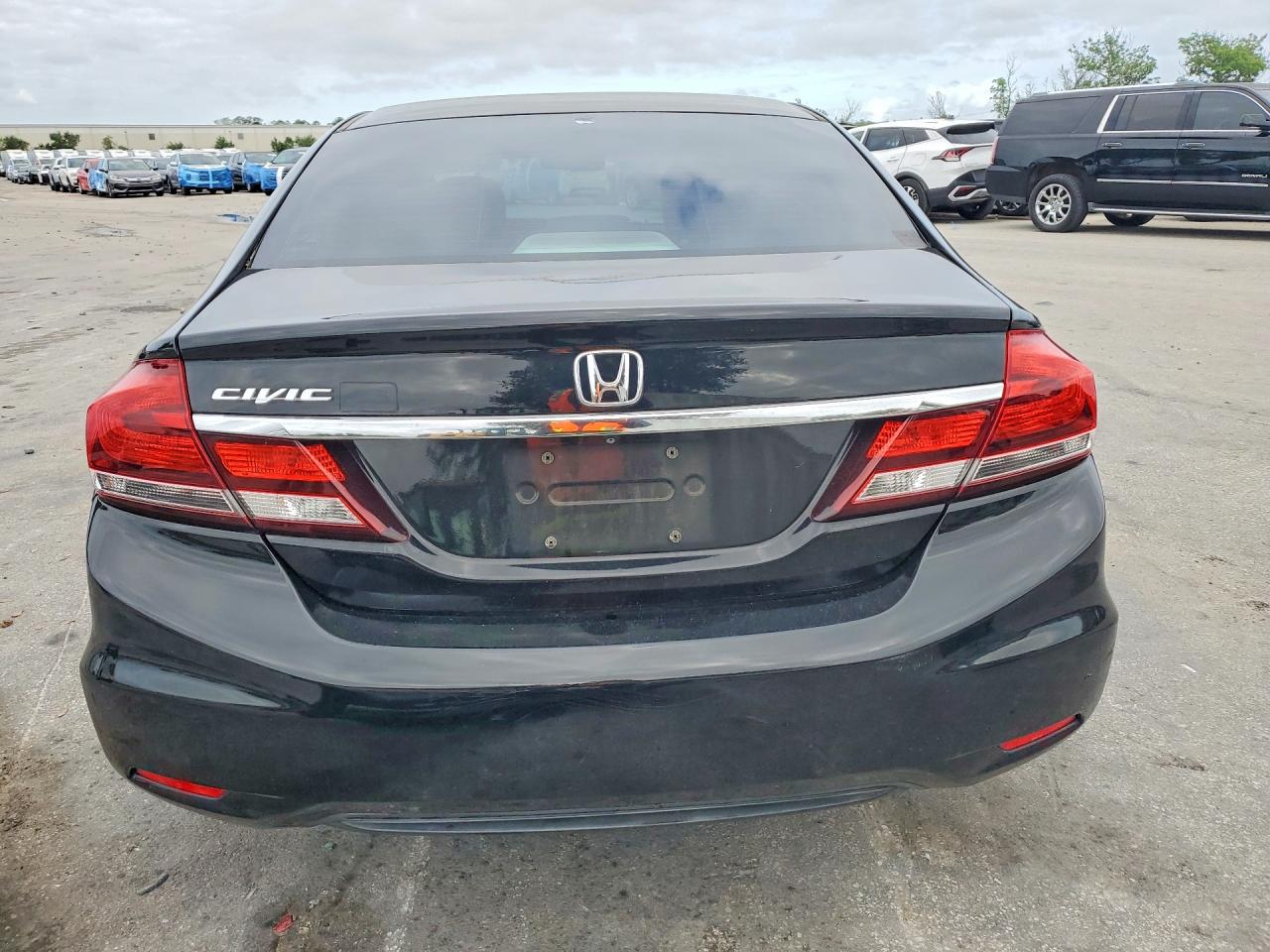 2013 Honda Civic Lx Черный vin: 19XFB2F57DE233521