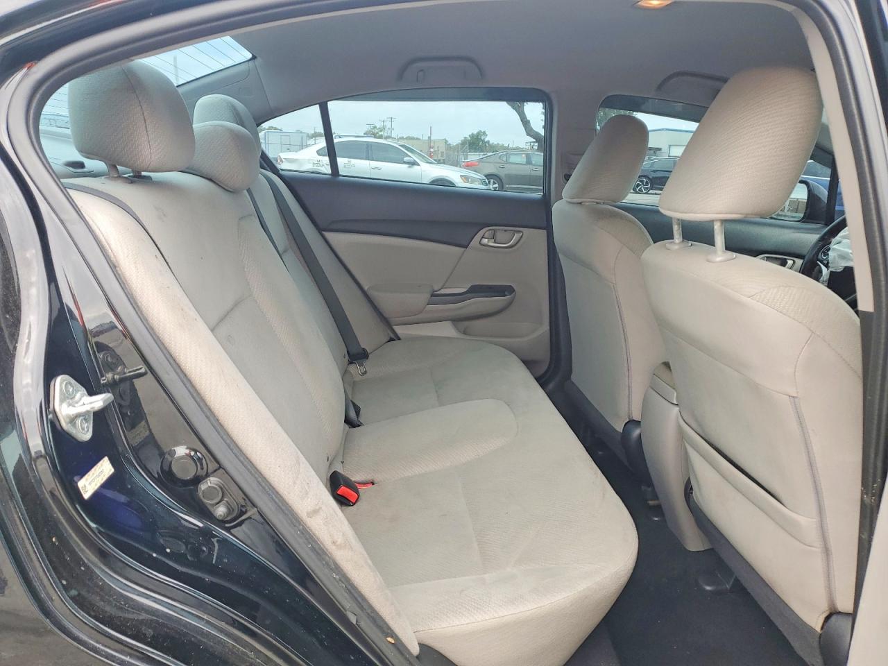 2013 Honda Civic Lx Черный vin: 19XFB2F57DE233521