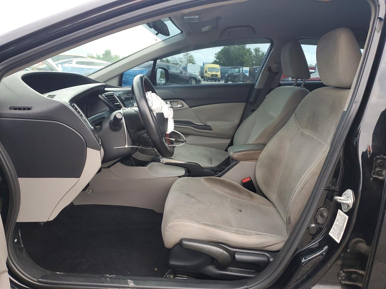 2013 Honda Civic Lx Черный vin: 19XFB2F57DE233521
