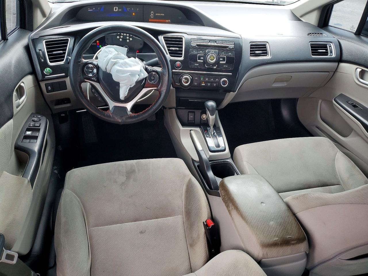 2013 Honda Civic Lx Черный vin: 19XFB2F57DE233521