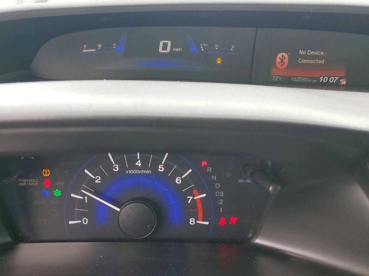 2013 Honda Civic Lx Черный vin: 19XFB2F57DE233521