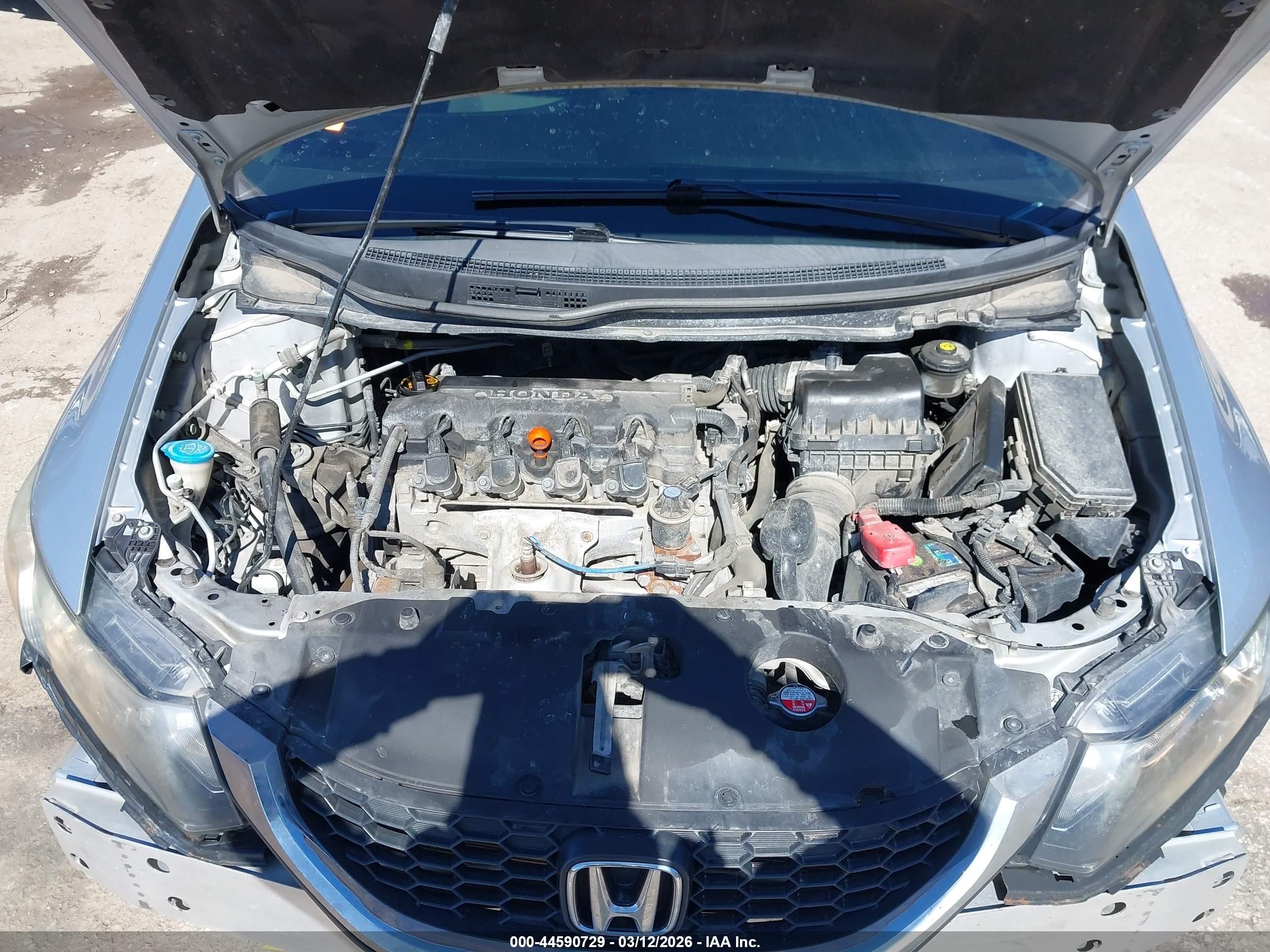 2013 Honda Civic Lx Silver vin: 19XFB2F57DE242686