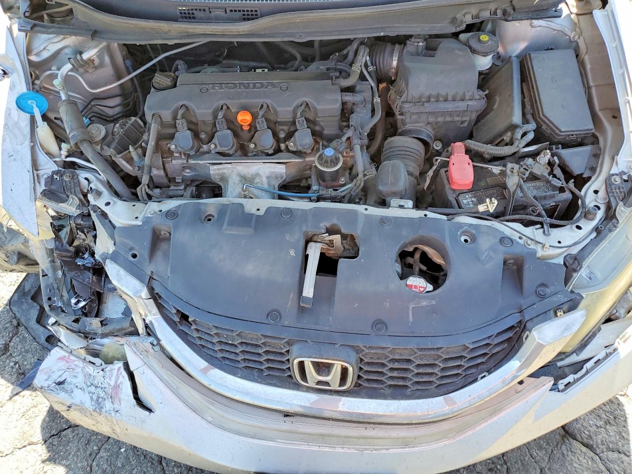 2013 Honda Civic Lx Silver vin: 19XFB2F57DE261433