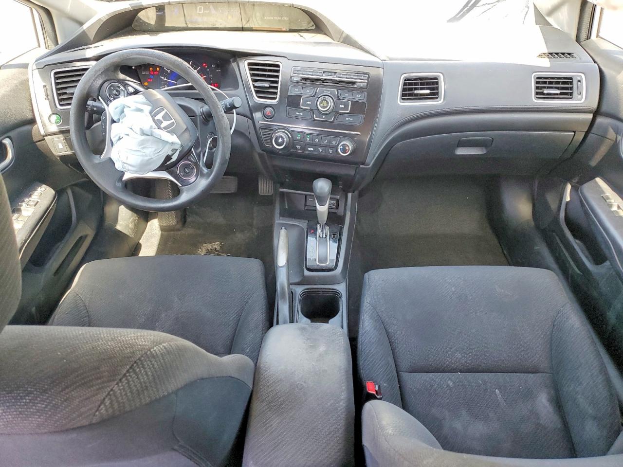 2013 Honda Civic Lx Silver vin: 19XFB2F57DE261433