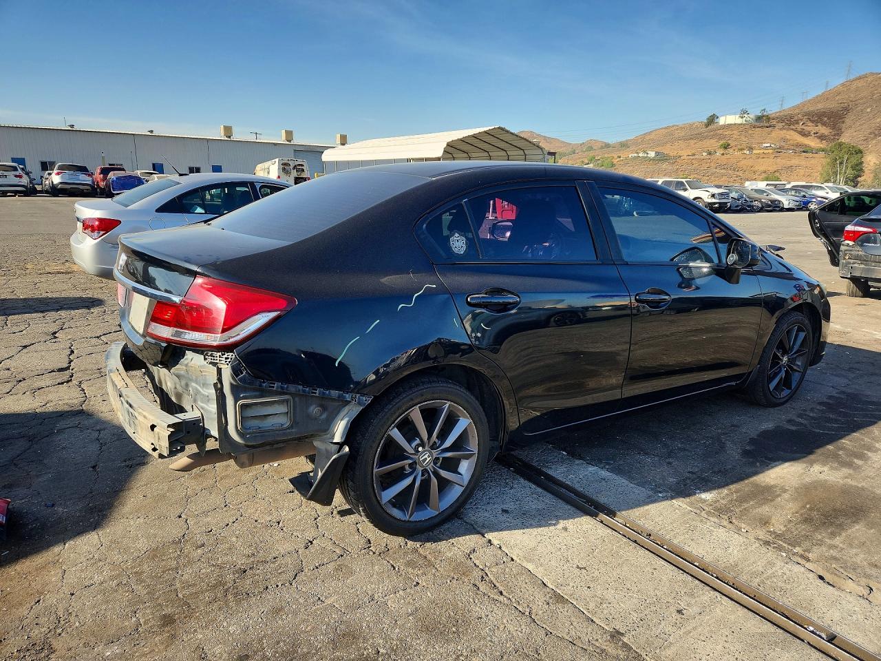 2013 Honda Civic Lx Черный vin: 19XFB2F57DE269323
