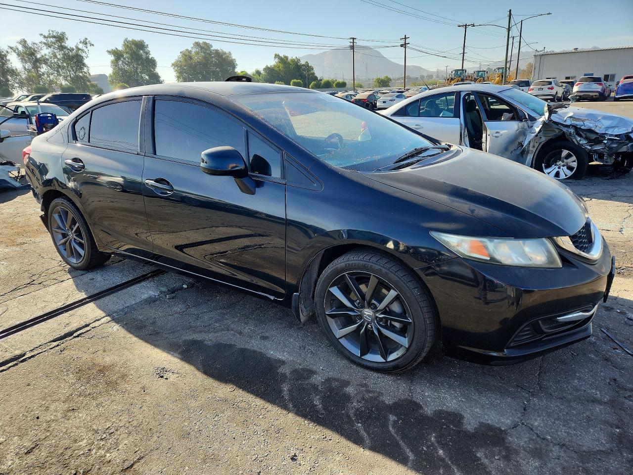 2013 Honda Civic Lx Черный vin: 19XFB2F57DE269323