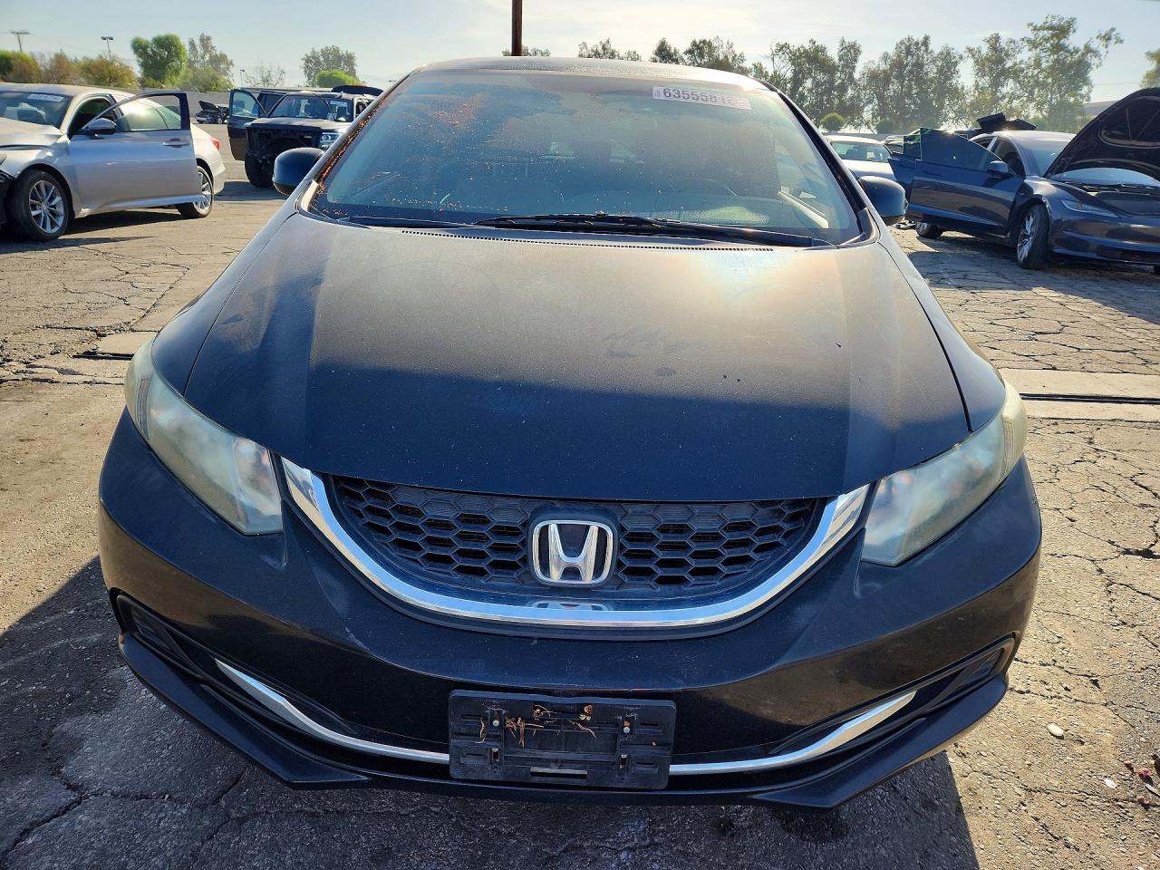 2013 Honda Civic Lx Черный vin: 19XFB2F57DE269323
