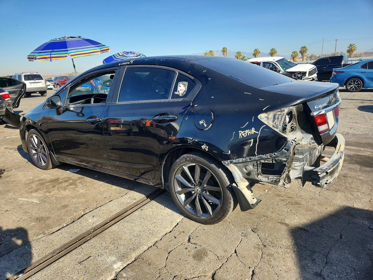 2013 Honda Civic Lx Черный vin: 19XFB2F57DE269323
