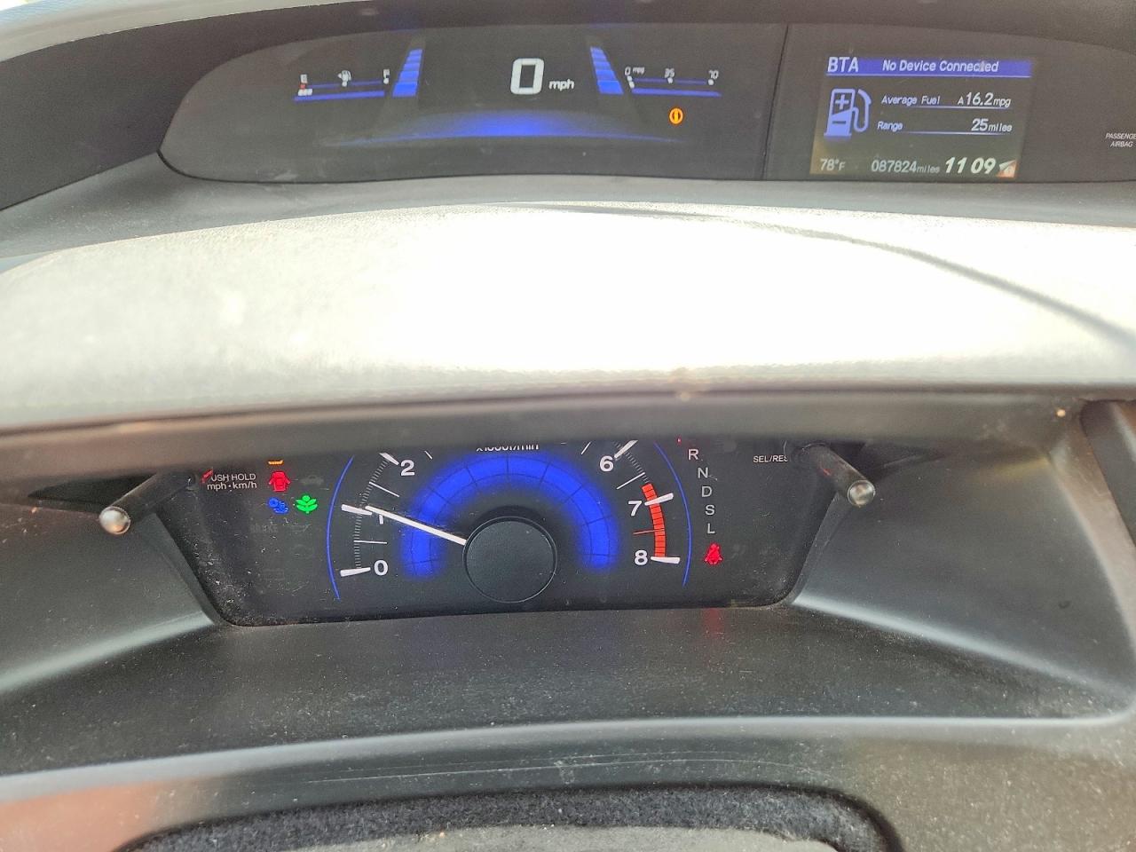 2014 Honda Civic Lx Black vin: 19XFB2F57EE009747
