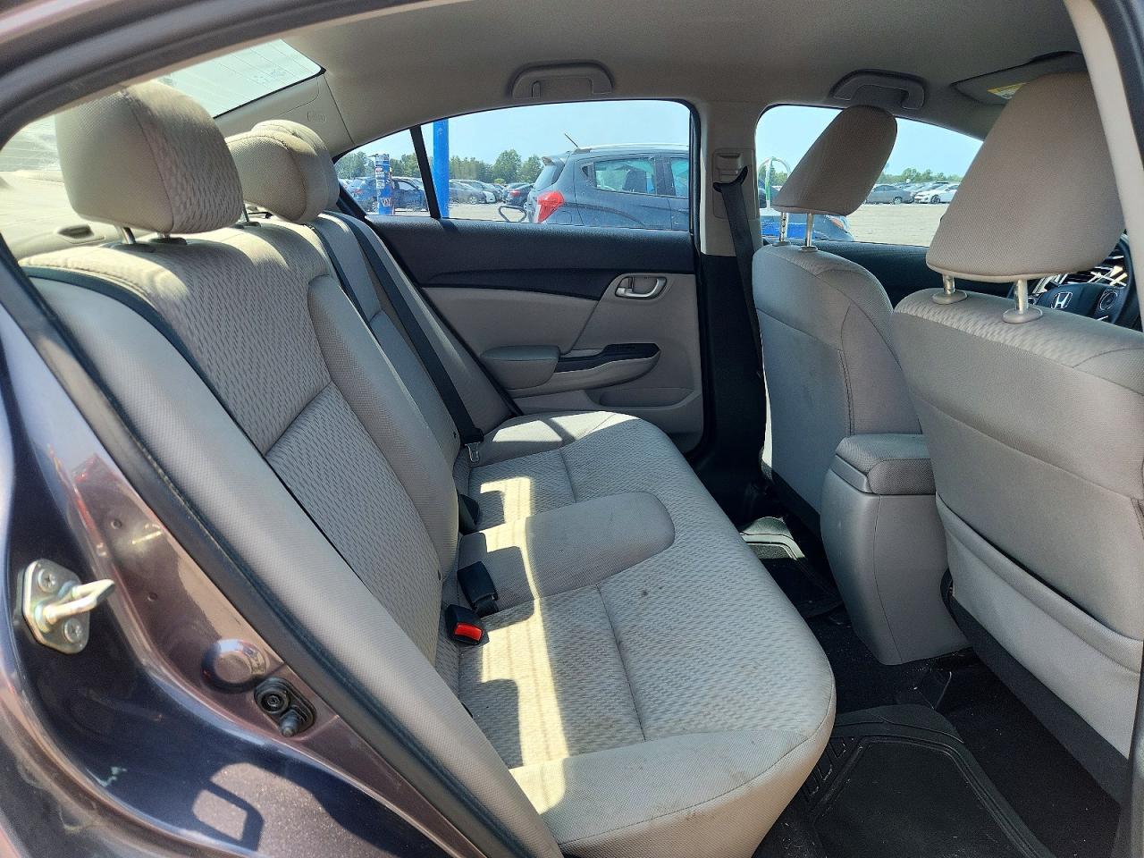 2014 Honda Civic Lx Gray vin: 19XFB2F57EE015578