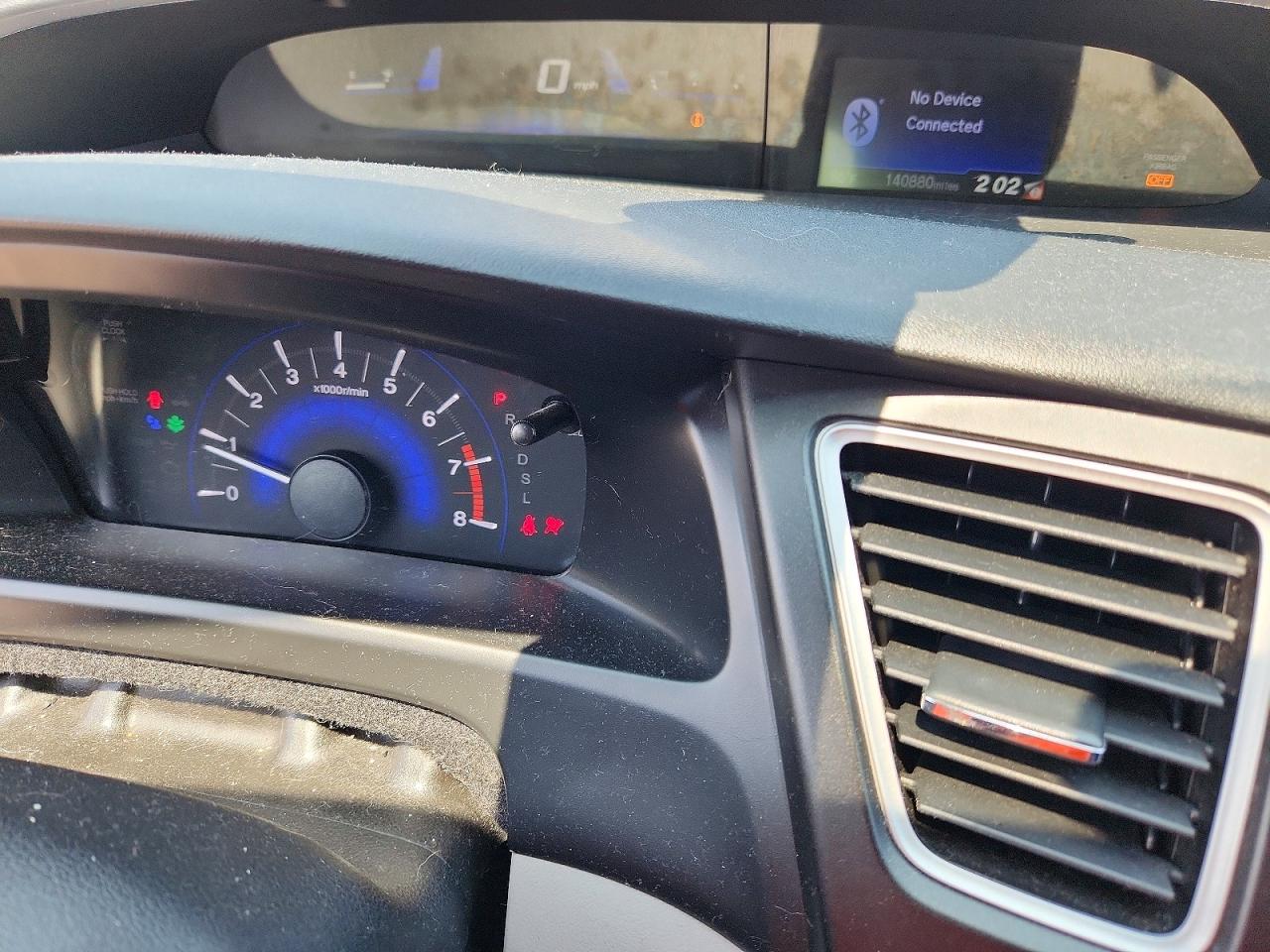 2014 Honda Civic Lx Gray vin: 19XFB2F57EE015578