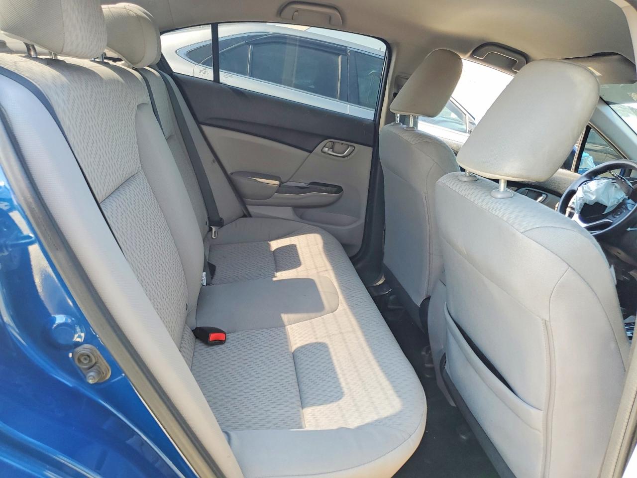 2014 Honda Civic Lx Blue vin: 19XFB2F57EE019615