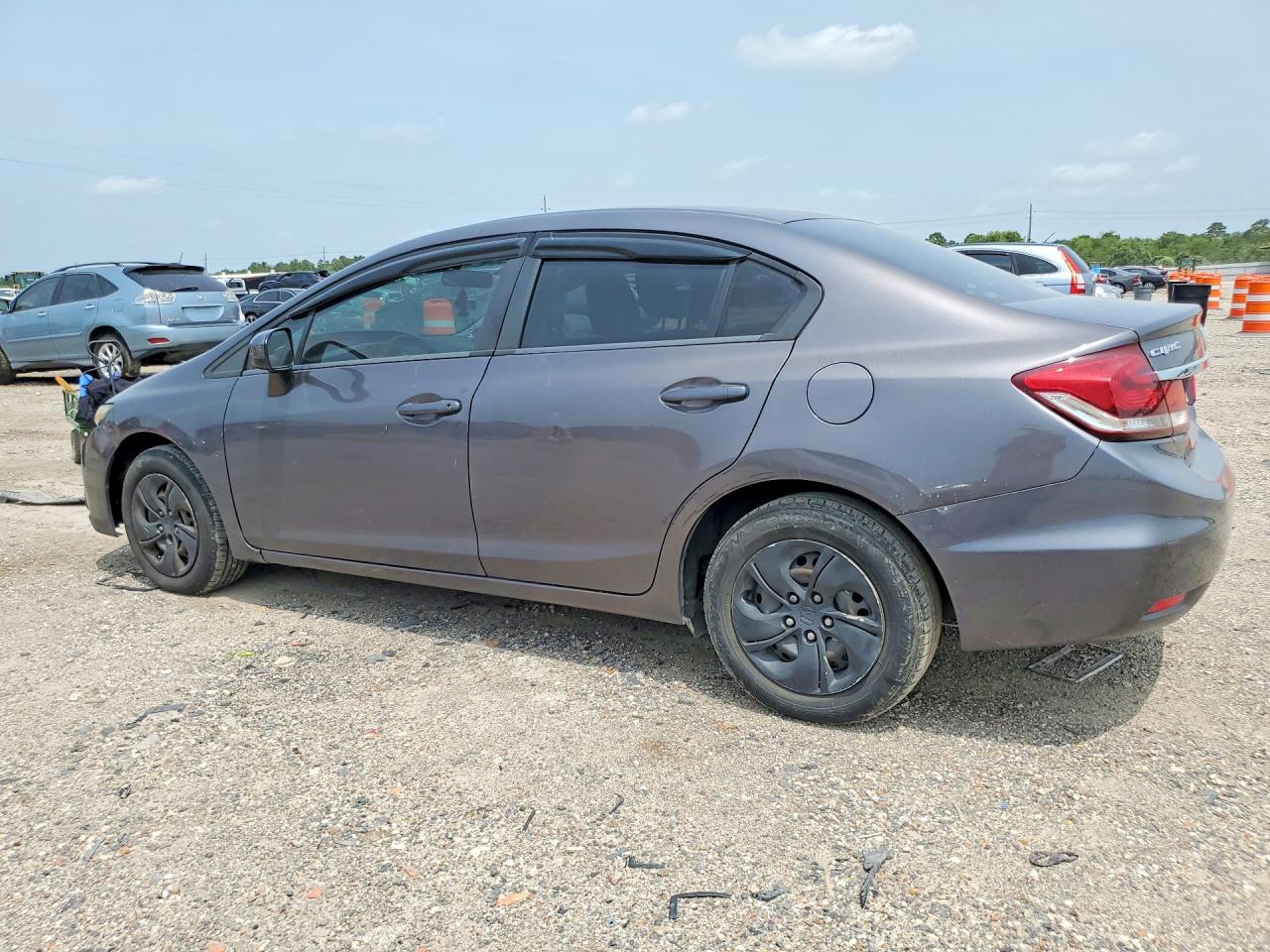 2014 Honda Civic Серый vin: 19XFB2F57EE033370