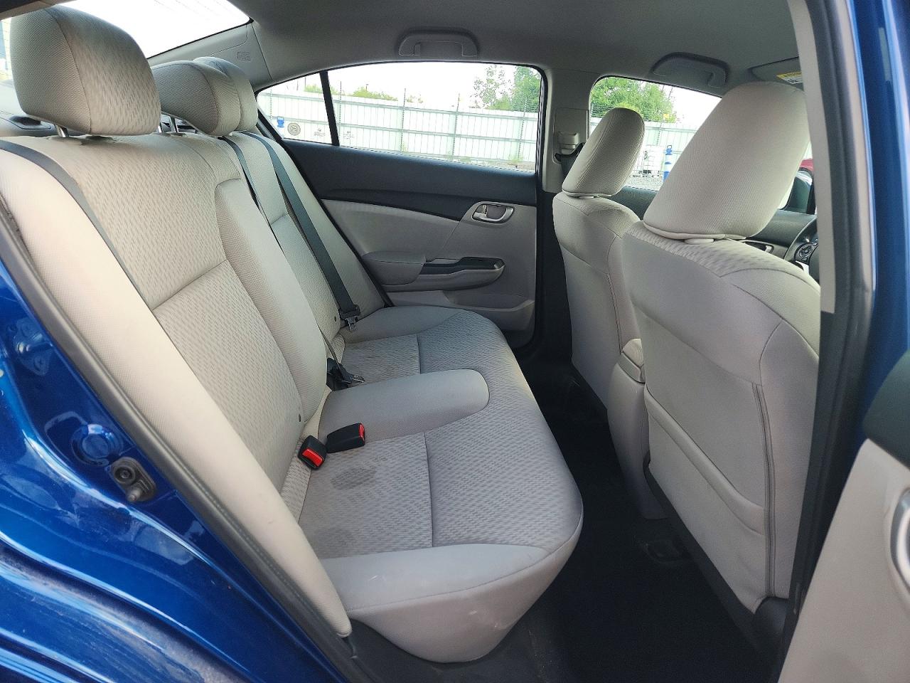2014 Honda Civic Lx Blue vin: 19XFB2F57EE039914